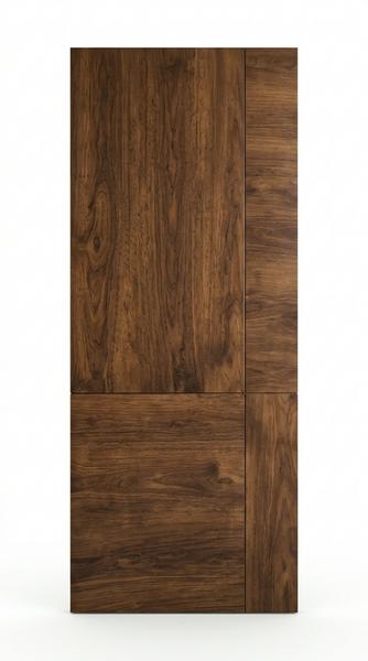 Aurum Line Brass-Inlay Walnut Door image 2